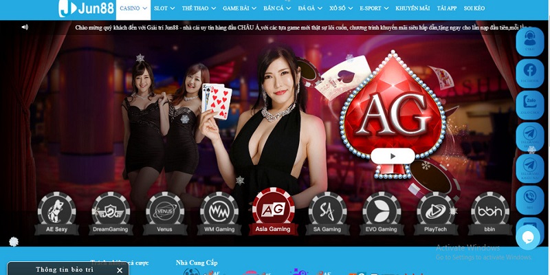 Link tải Casino Jun88 mới nhất