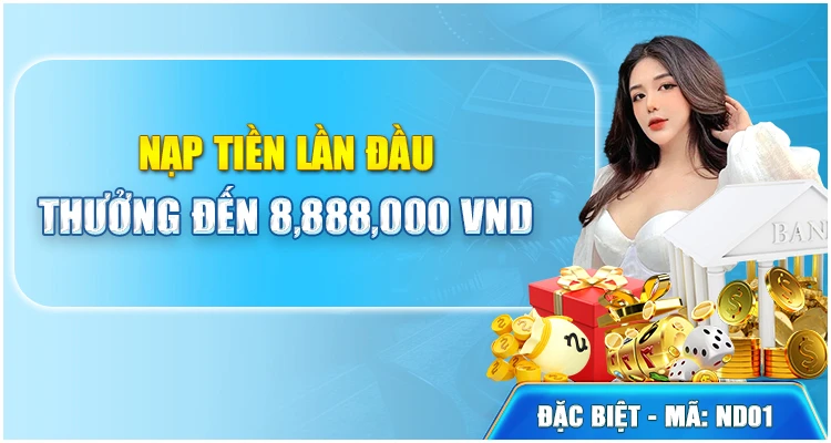 Khuyến Mãi Nạp Đầu Lên Tới 8.888.000 VND Tại Jun88