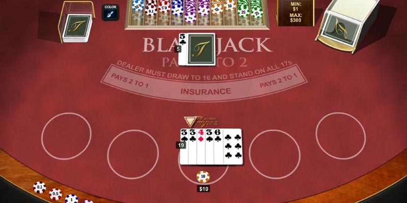 Black jack online tại Jun88